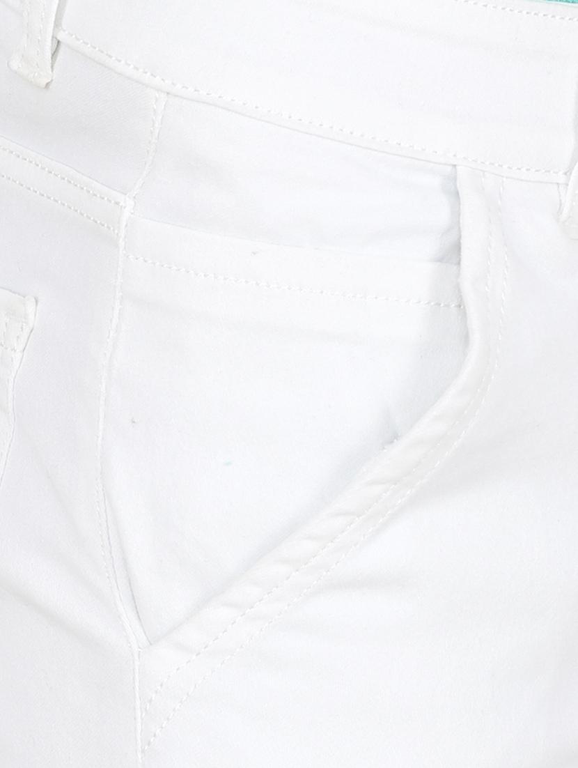 white denim plain jeans - 15649467 - Zoom Image - 4