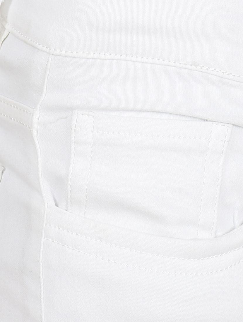 white denim plain jeans - 15649472 - Zoom Image - 4