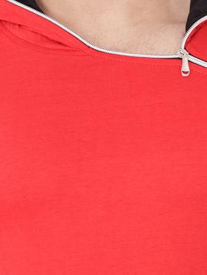 red cotton t-shirt - 15651671 - Standard Image - 4