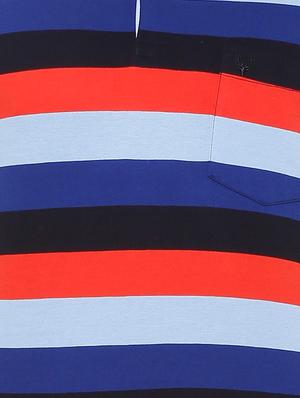 multi colored striped pocket t-shirt - 15652233 - Standard Image - 4