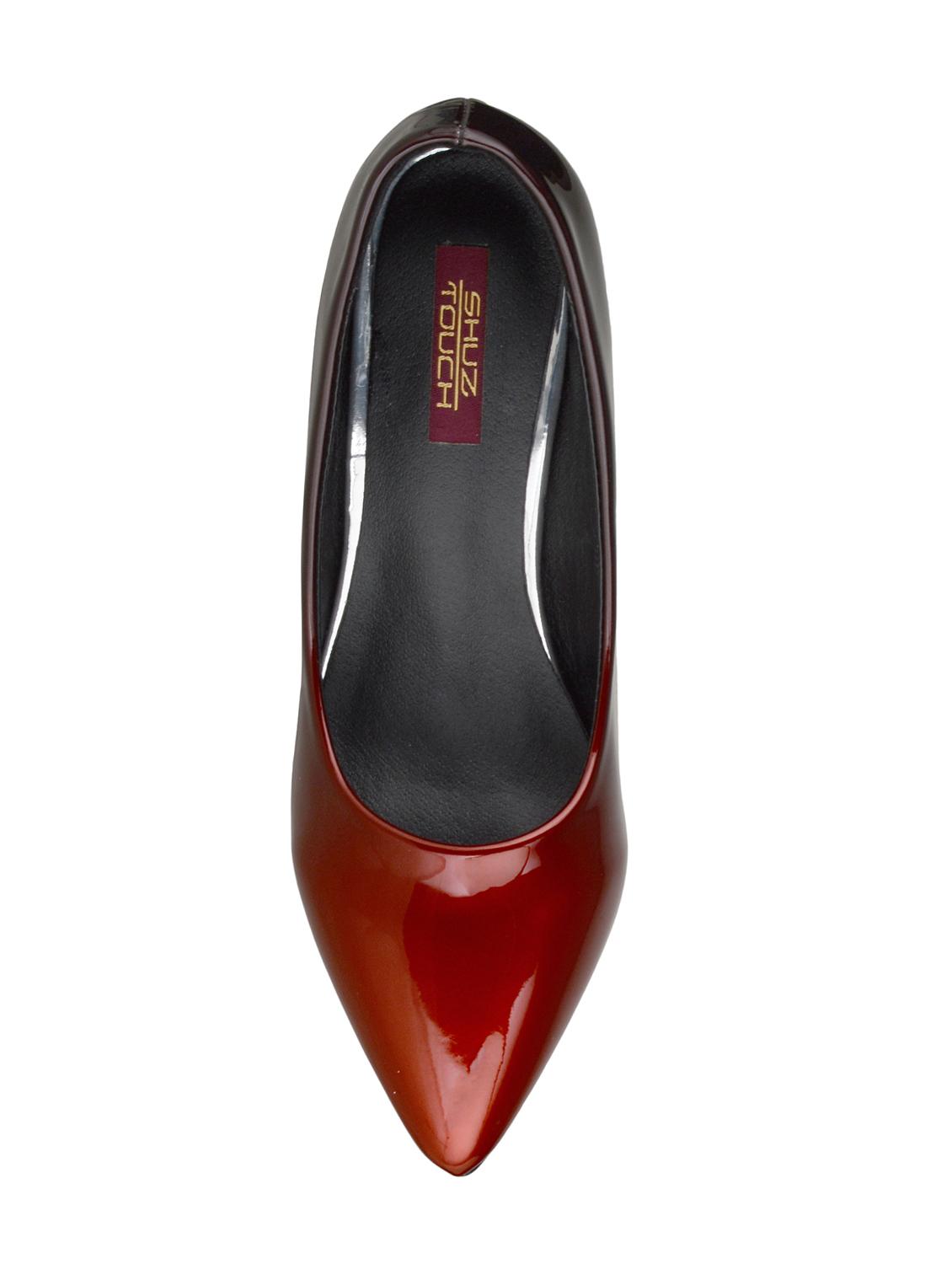 maroon slip on pumps - 15655774 - Zoom Image - 4