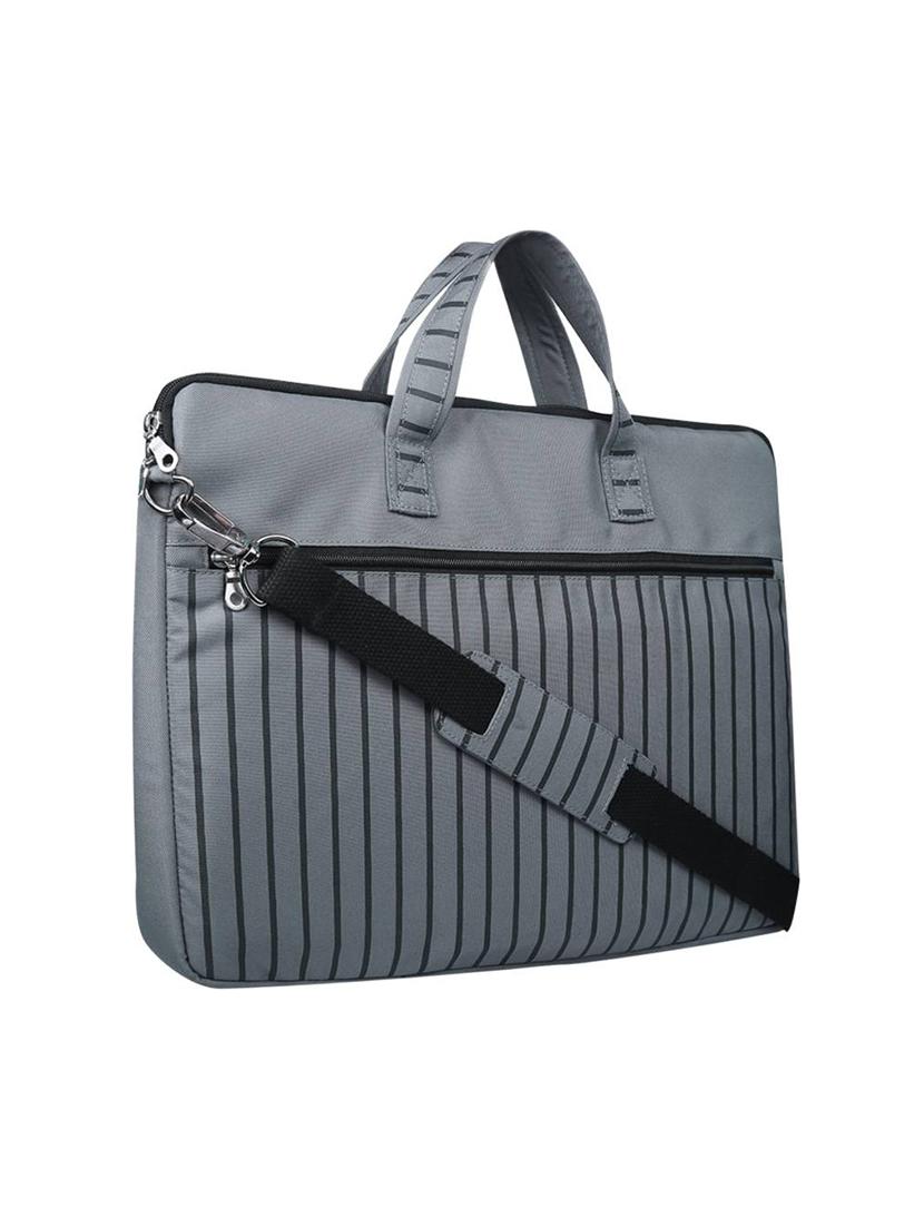 grey polyester laptop bag - 15656637 - Zoom Image - 4