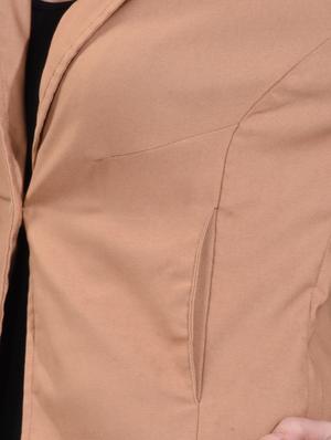pocket detail solid blazer - 15657409 - Standard Image - 4