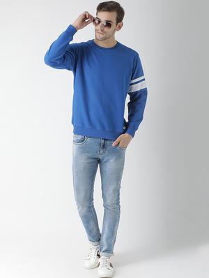 blue fleece sweatshirt - 15670923 - Standard Image - 4