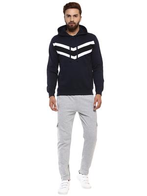 navy blue fleece sweatshirt - 15670932 - Standard Image - 4