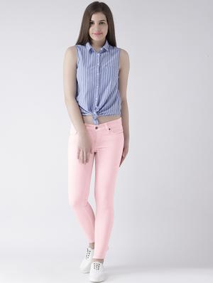 mid waist skinny jeans - 15672224 - Standard Image - 4