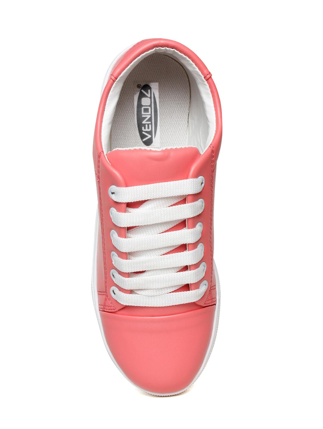 red lace-up sneakers - 15672376 - Zoom Image - 4