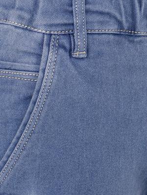 light blue denim joggers - 15674281 - Standard Image - 4