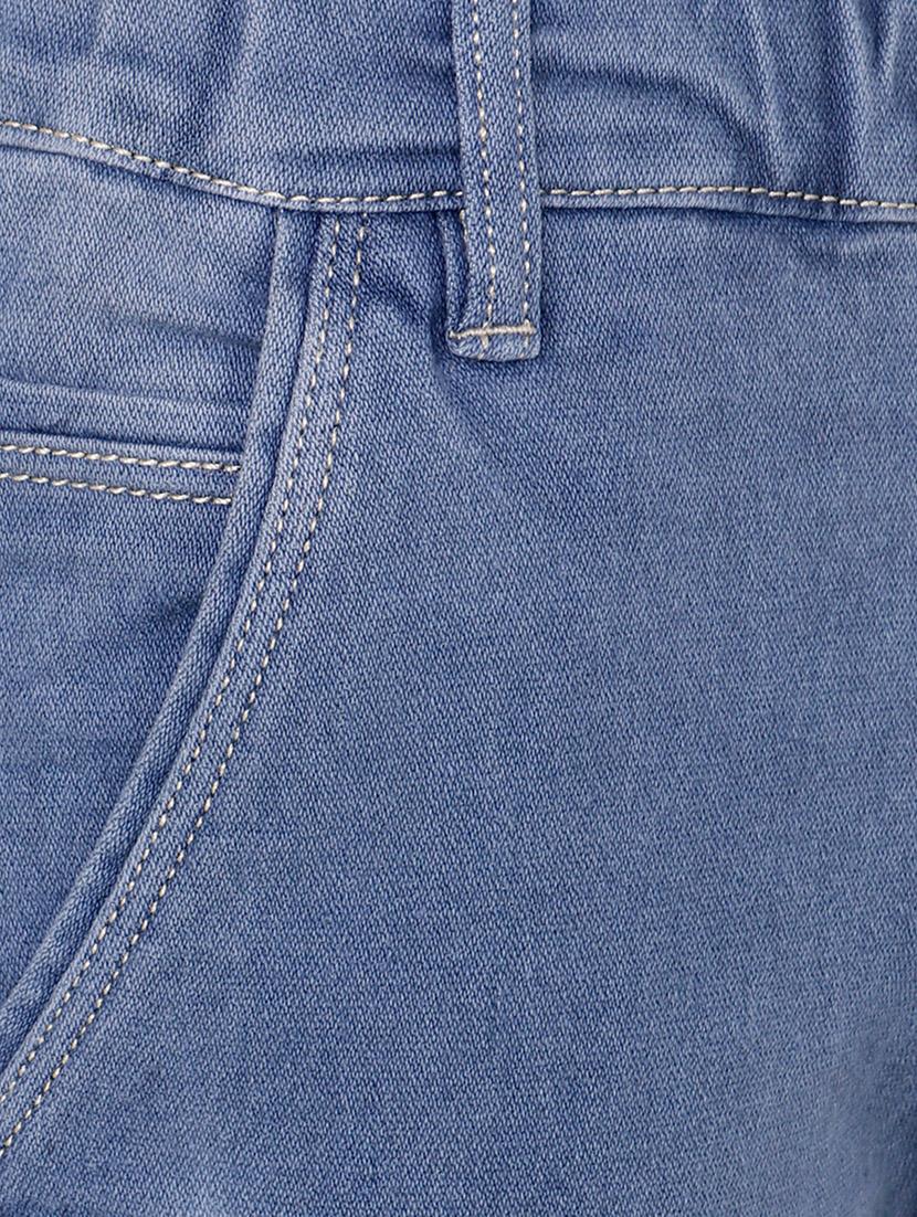 light blue denim joggers - 15674281 - Zoom Image - 4