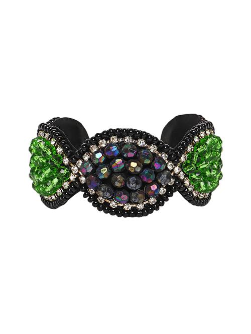 blue satin beaded bracelet - 15674963 - Standard Image - 1