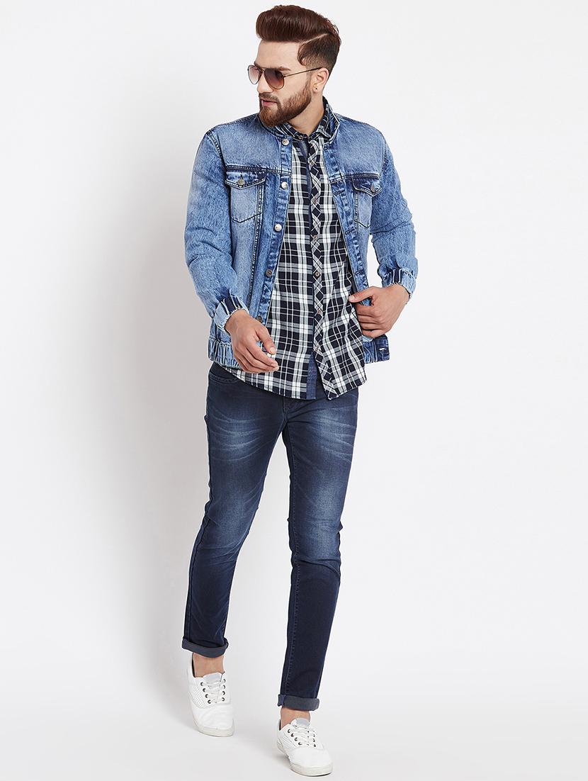 blue denim jacket - 15676060 - Zoom Image - 4