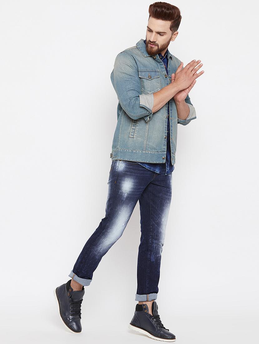 light blue denim jacket - 15676063 - Zoom Image - 4