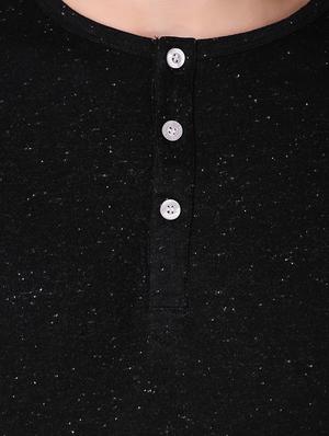 black cotton t-shirt - 15676133 - Standard Image - 4