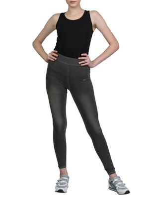 Set of 2 multi colored cotton jeggings - 15677707 - Standard Image - 4