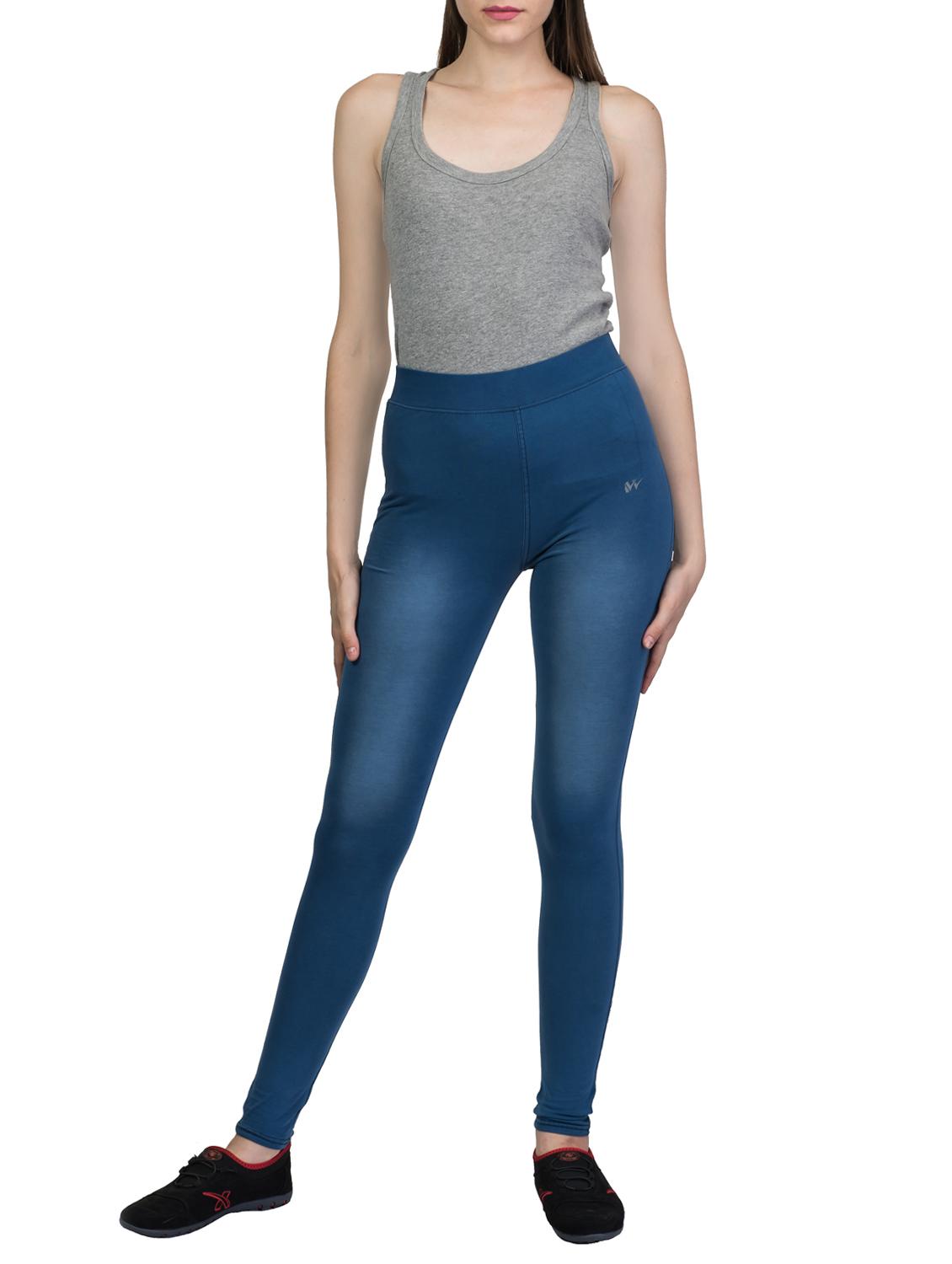 Set of 2 multi colored cotton jeggings - 15677707 - Zoom Image - 7