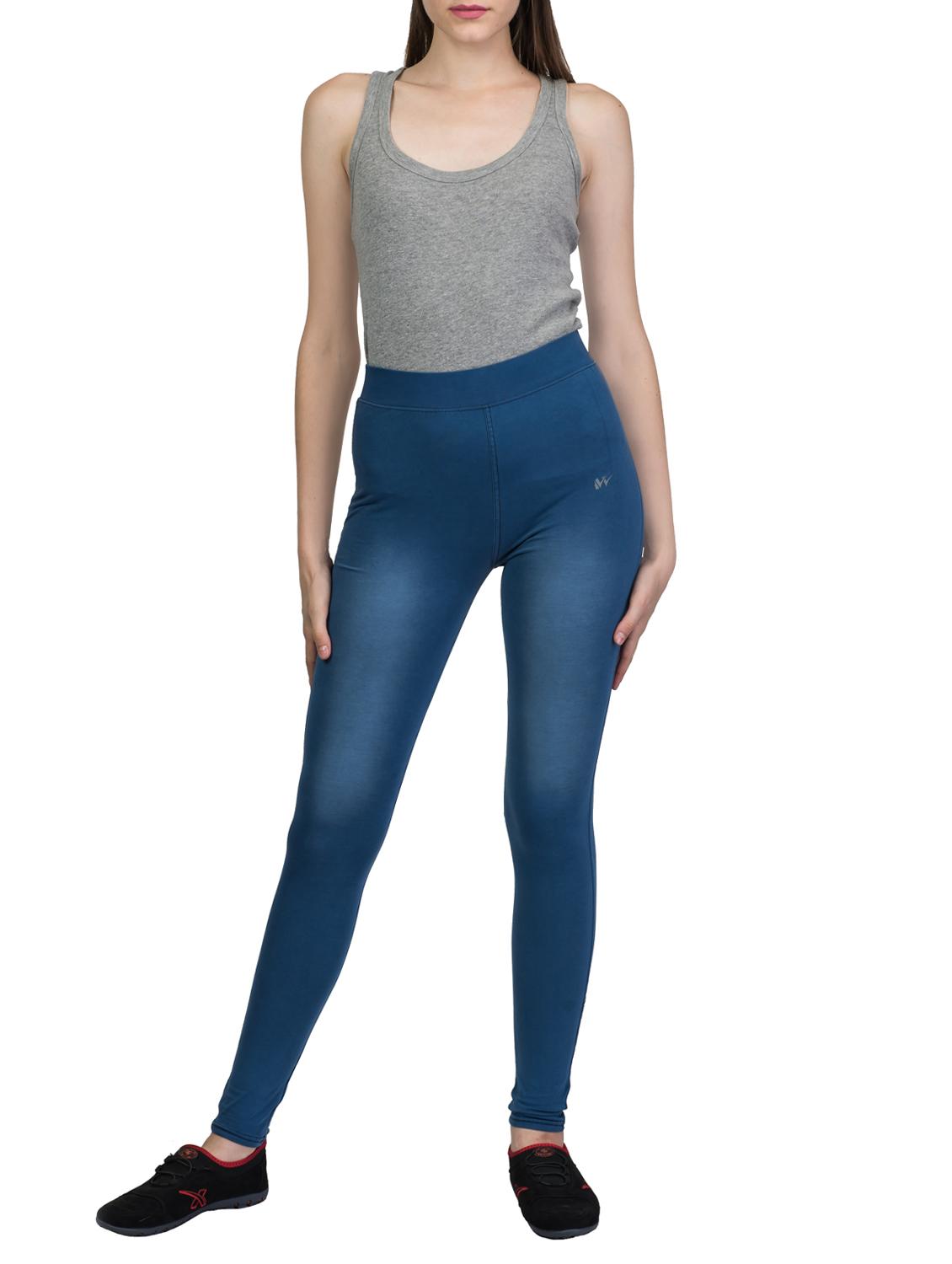 Set of 2 multi colored cotton jeggings - 15677708 - Zoom Image - 4