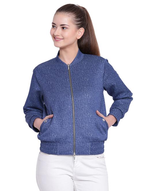 elasticated waist bomber jacket - 15679681 - Standard Image - 1
