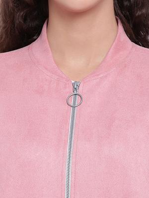 drop sleeved bomber jacket - 15679686 - Standard Image - 4