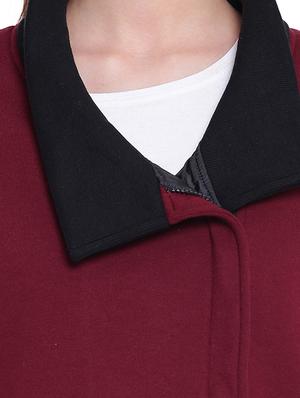 contrast shawl collar jacket - 15679714 - Standard Image - 4
