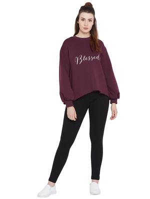 typographic print sweatshirt - 15682041 - Standard Image - 4