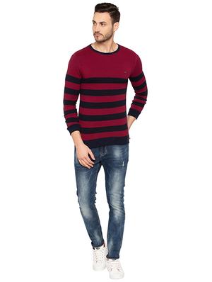 red cotton pullover - 15691530 - Standard Image - 4