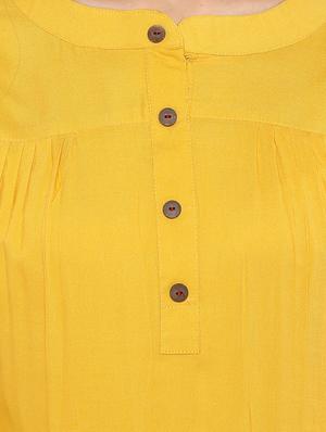 asymmetric solid kurta with pant set - 15692306 - Standard Image - 4