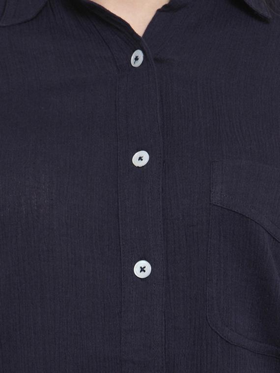 navy blue pocket patch shirt - 15692711 - Zoom Image - 4