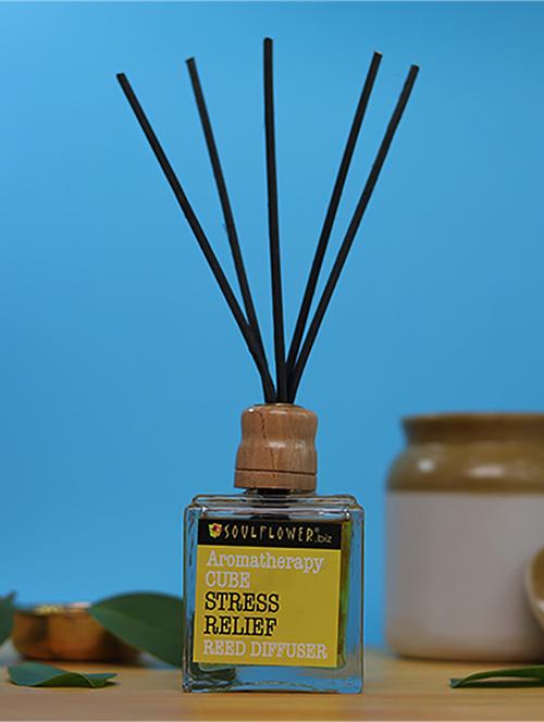soulflower cube reed diffuser- stress relief - 15692766 - Standard Image - 1