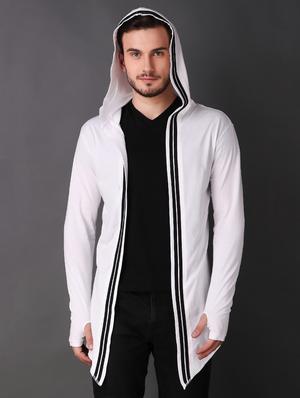 white cotton shrug - 15693212 - Standard Image - 4