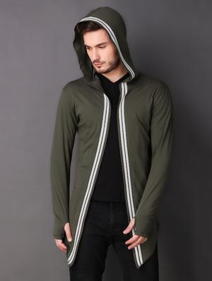 green cotton shrug - 15693218 - Standard Image - 4