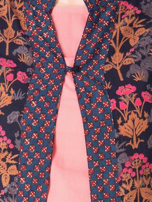 layered printed kurta - 15698708 - Standard Image - 4