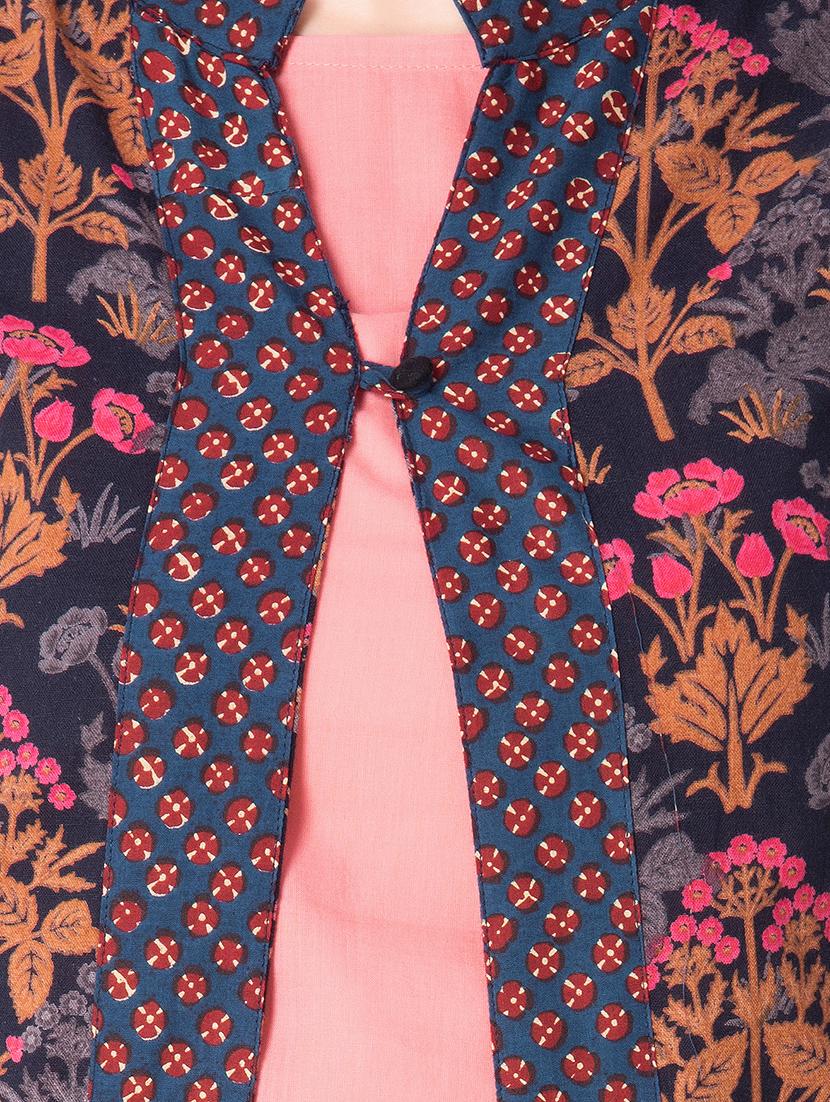 layered printed kurta - 15698708 - Zoom Image - 4