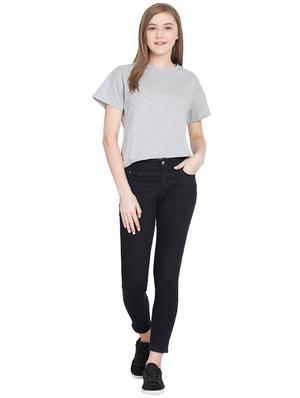 drop shoulder round neck tee - 15701184 - Standard Image - 4