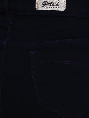 ladder ripped mid rise jeans - 15701244 - Standard Image - 4
