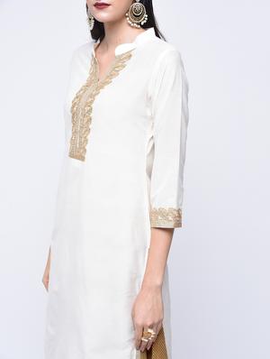 straight gotta work kurta - 15701753 - Standard Image - 4