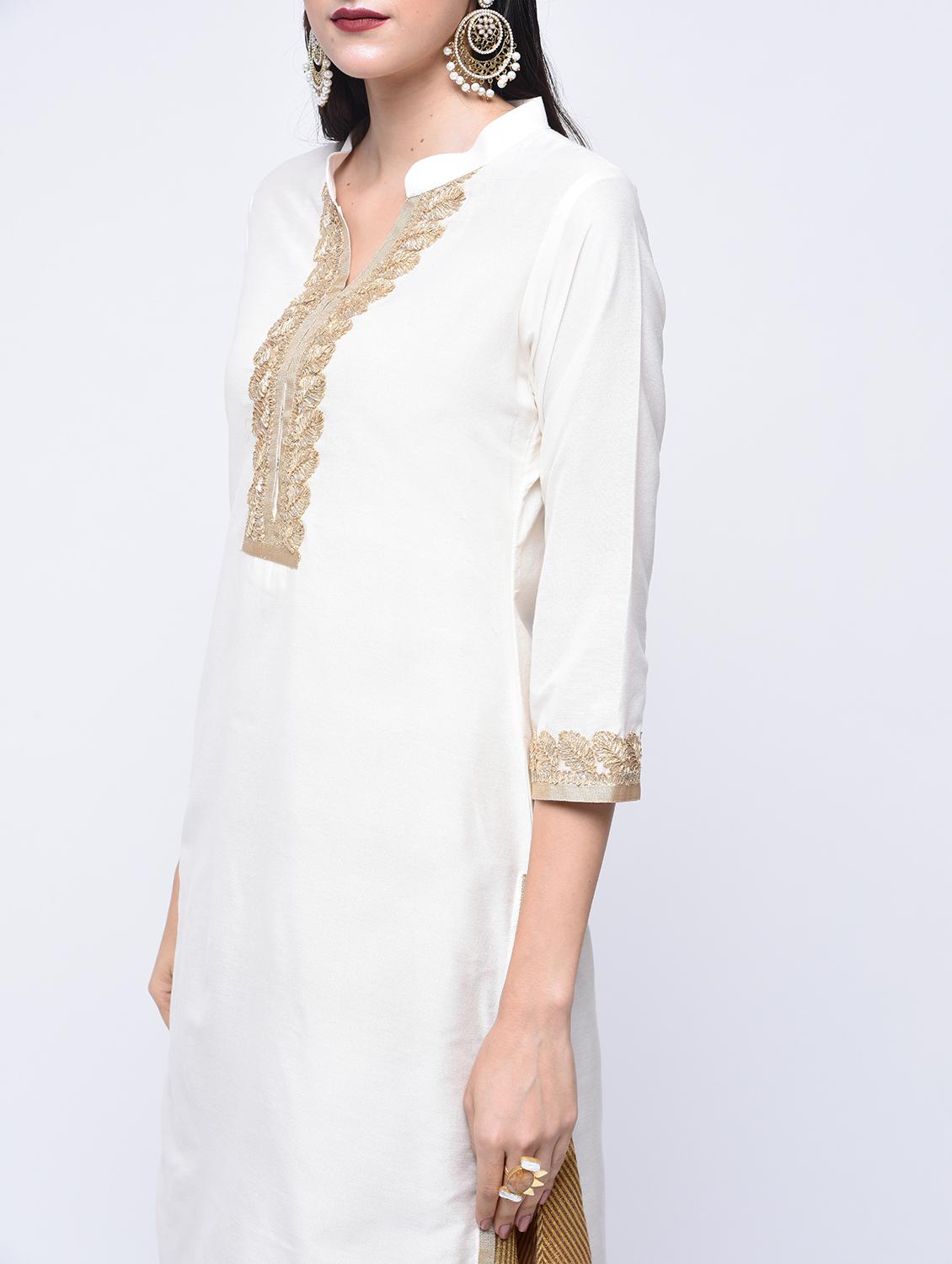 straight gotta work kurta - 15701753 - Zoom Image - 4