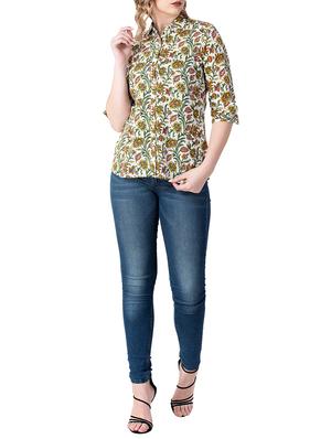 straight printed kurti - 15702220 - Standard Image - 4