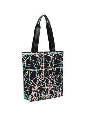 black canvas regular shopping bag - 15702899 - Standard Image - 4