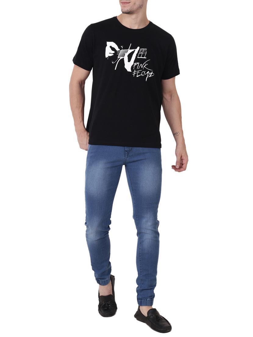 dark blue denim joggers - 15705564 - Zoom Image - 4
