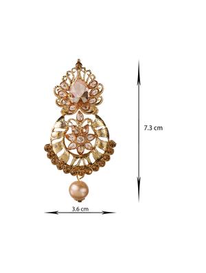 gold tone drop earrings - 15706257 - Standard Image - 4