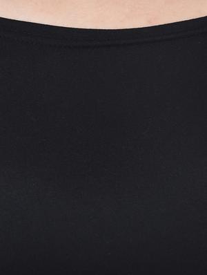 Scoop neck crop tee - 15706580 - Standard Image - 4