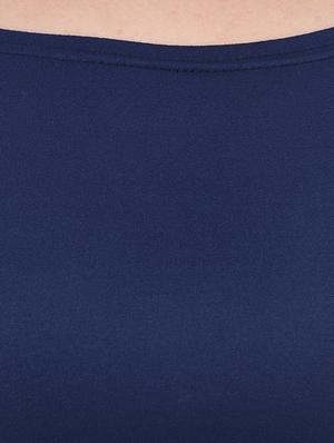 Scoop neck crop tee - 15706581 - Standard Image - 4