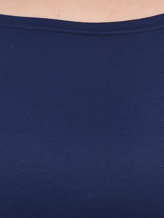Scoop neck crop tee - 15706581 - Zoom Image - 4