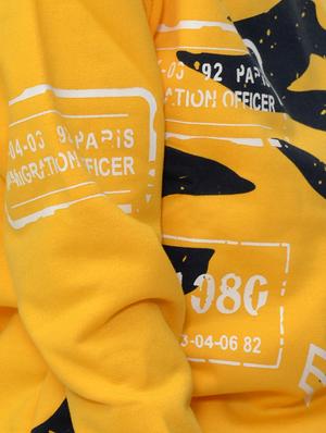 yellow fleece sweatshirt - 15707466 - Standard Image - 4