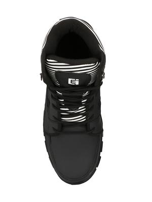 black leather high ankle boots - 15709013 - Standard Image - 4