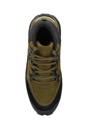 green suede low ankle boots - 15709015 - Standard Image - 4