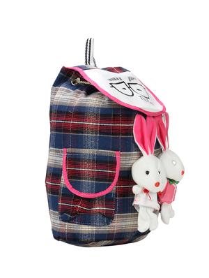 blue canvas fashion backpack - 15709054 - Standard Image - 4