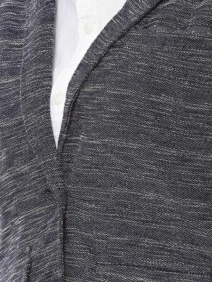elbow patch button detail blazer - 15709611 - Standard Image - 4