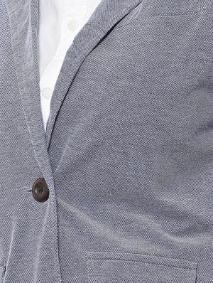 elbow patch button detail blazer - 15709614 - Standard Image - 4