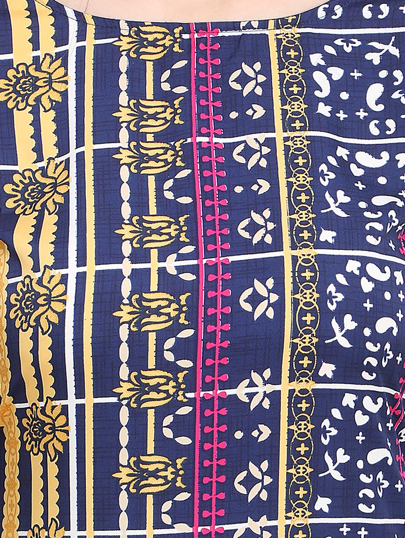Printed straight kurta - 15710369 - Zoom Image - 4